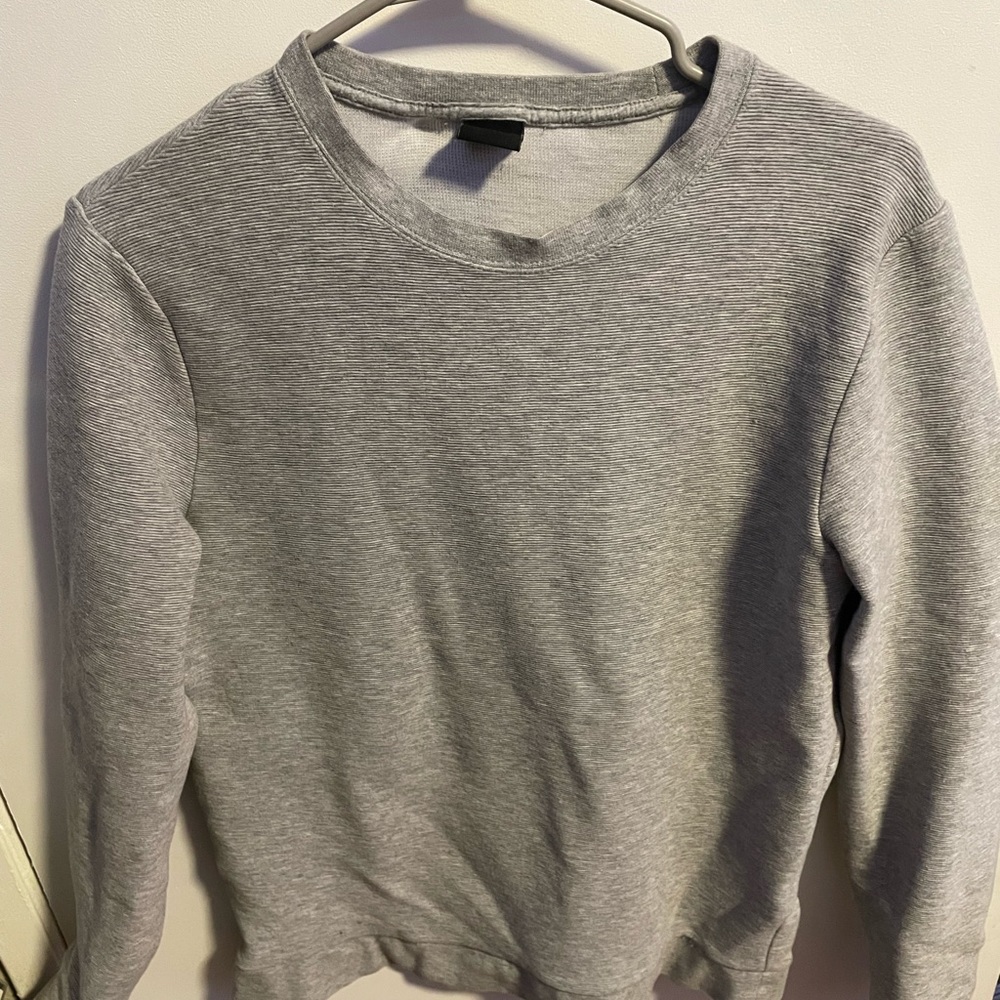 Gray sweater